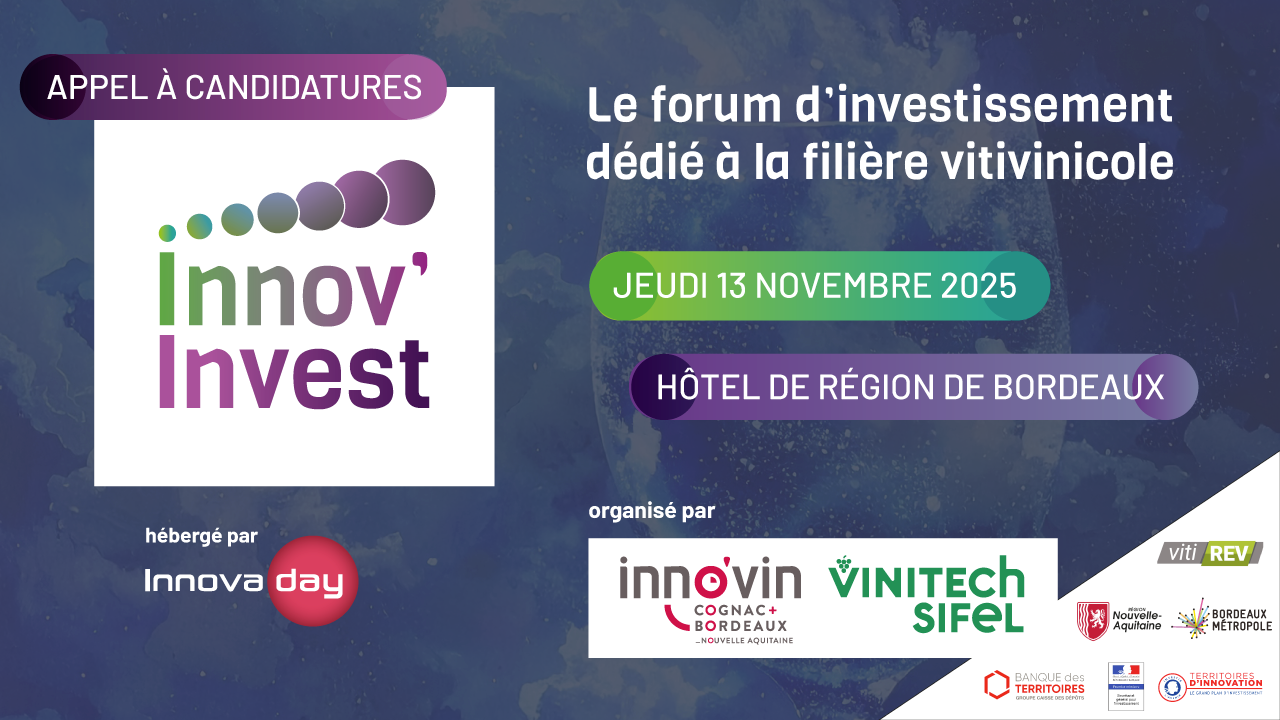 appel à candidatures innov'invest 2025